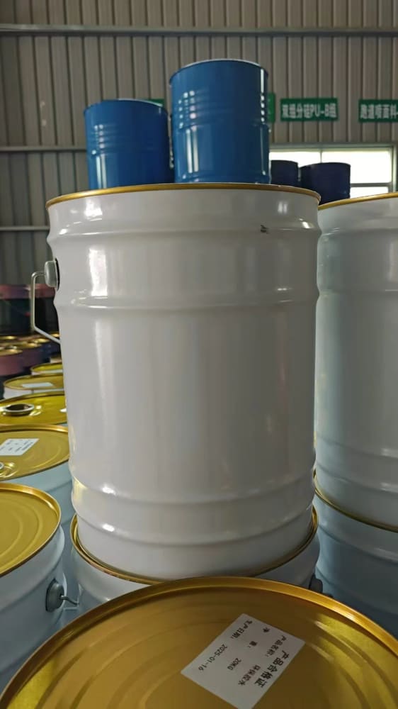 One-component PU binder in 20kg metal drum packaging