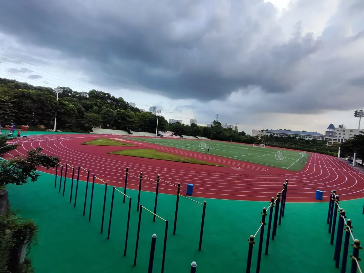 Running Track Surface Reference using EPDM rubber granules