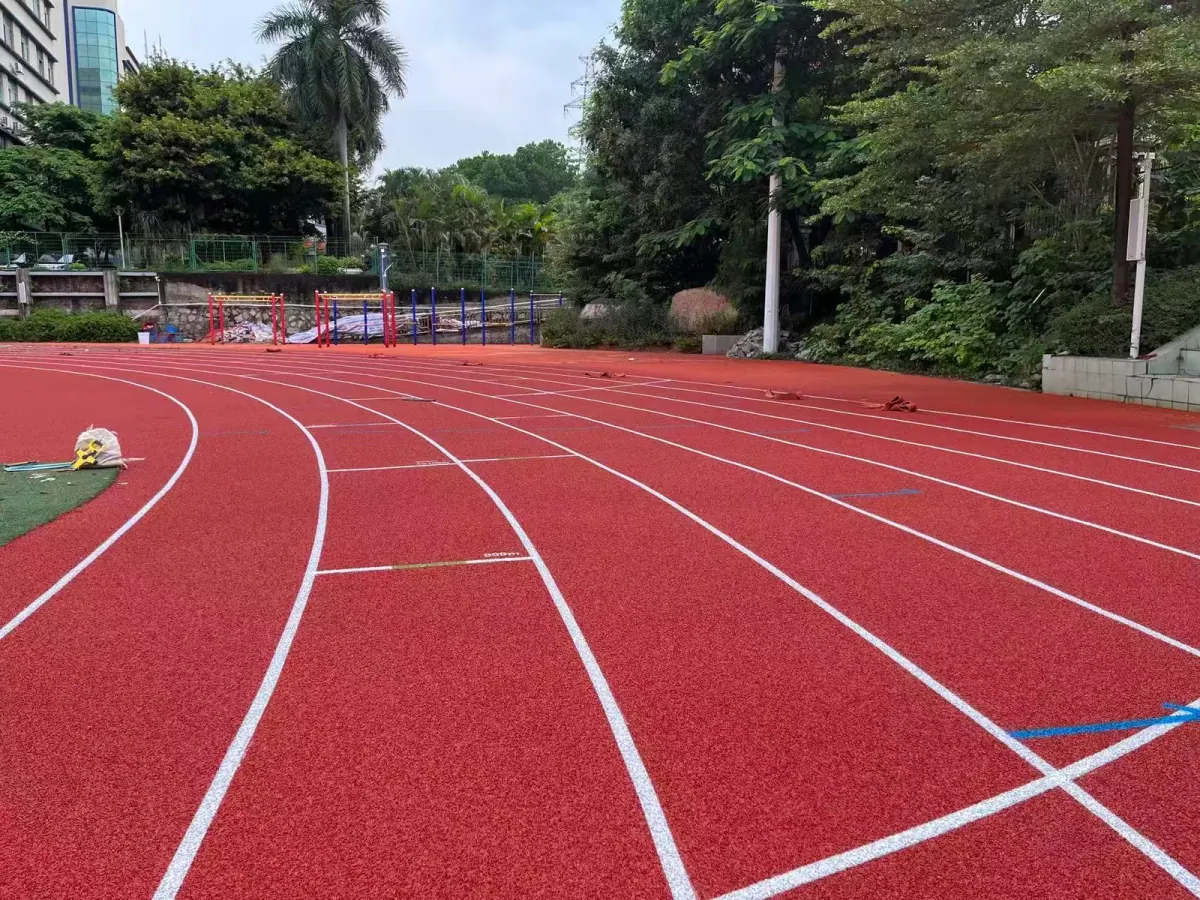 Outdoor Recreation Area Reference using EPDM rubber granules